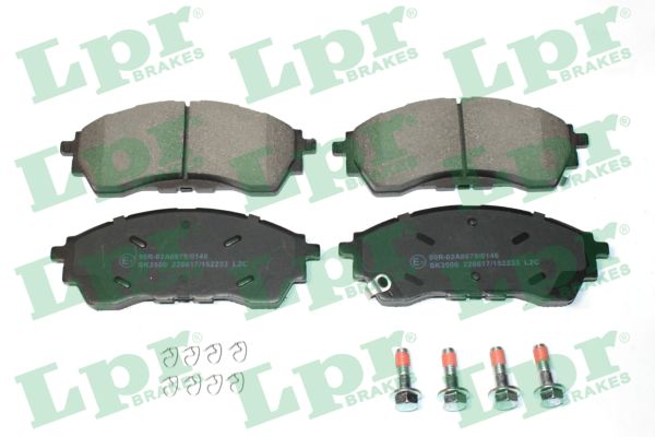 Комплект тормозных колодок дисковый тормоз LPR 05P2233