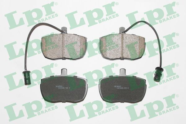 Комплект тормозных колодок дисковый тормоз LPR 05P968
