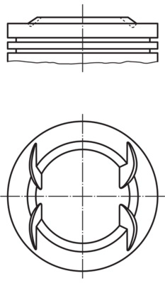 Поршень MAHLE/KNECHT 063 10 00