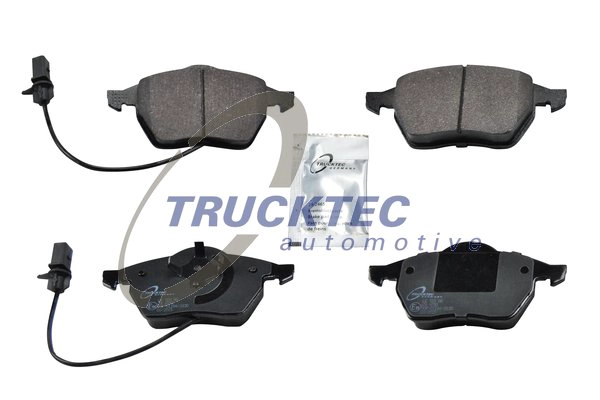 Комплект тормозных колодок дисковый тормоз TRUCKTEC AUTOMOTIVE 07.35.107