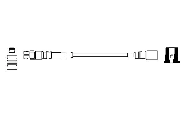 Провод зажигания BOSCH 0 986 357 718