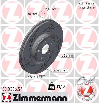 Тормозной диск black z