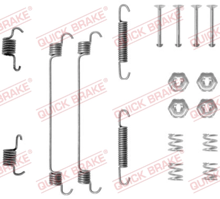 Комплектующие тормозная колодка KAWE 105-0657