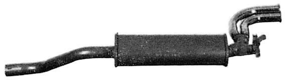 Глушитель выхлопных газов конечный IMASAF 10.60.97