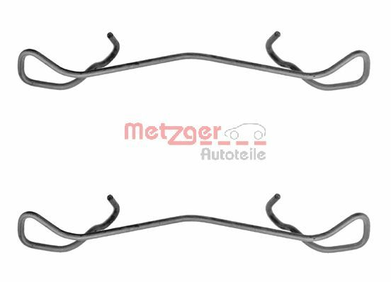 Комплектующие колодки дискового тормоза METZGER 109-1189