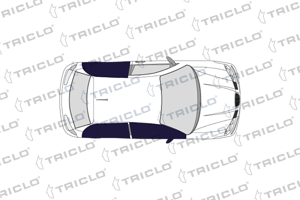 Наружная ручка двери TRICLO 121334
