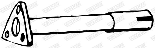 Труба выхлопного газа WALKER PRODUCTS 12904