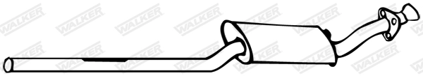 Средний глушитель выхлопных газов WALKER PRODUCTS 13962