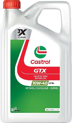 Моторное масло castrol gtx 10w-40 a3/b4 CASTROL 15F8FC