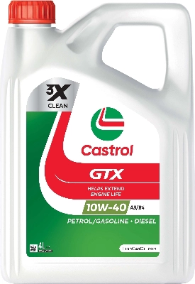 Моторное масло castrol gtx 10w-40 a3/b4 CASTROL 15F8FD