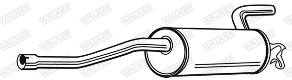 Глушитель выхлопных газов конечный WALKER PRODUCTS 16256
