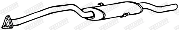 Глушитель выхлопных газов конечный WALKER PRODUCTS 16858