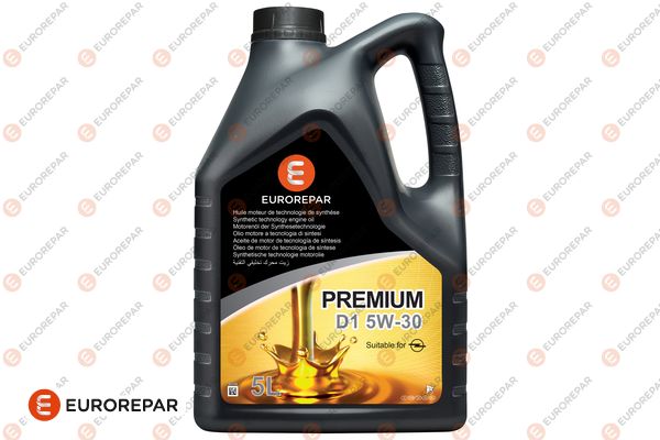 Моторное масло premium d1 - 5w-30 EUROREPAR 1690687680