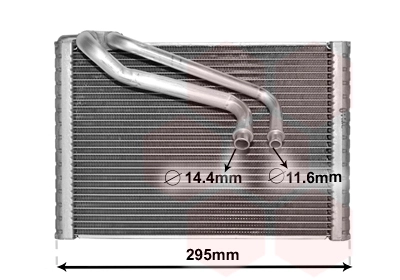 Испаритель кондиционер VAN WEZEL 1700V443