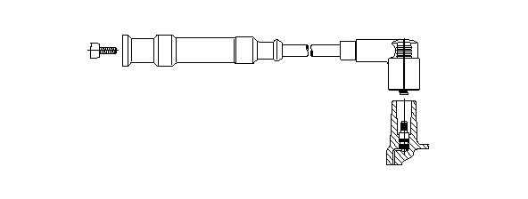 Провод зажигания BREMI 174/50