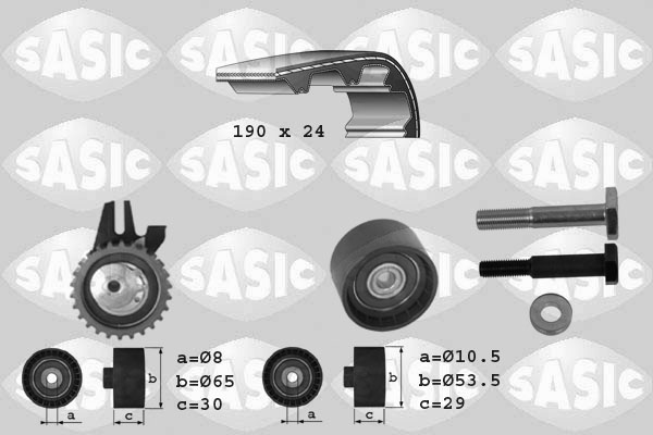 Комплект ремня грм SASIC 1756004