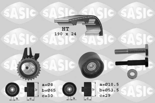 Комплект ремня грм SASIC 1756008