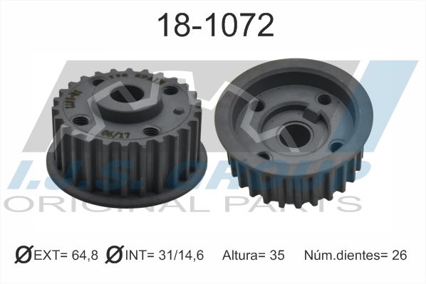 Шестерня коленчатый вал technology quality IJS GROUP 18-1072