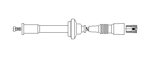 Провод зажигания BREMI 1A05/85