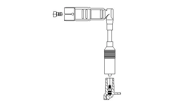 Провод зажигания BREMI 1A17/58