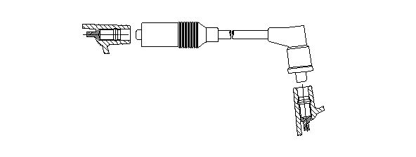 Провод зажигания BREMI 1A19/50