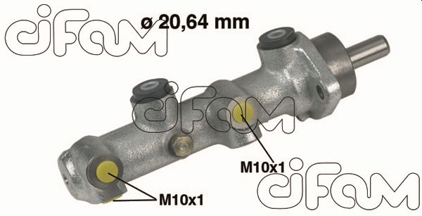 Главный тормозной цилиндр CIFAM 202-128