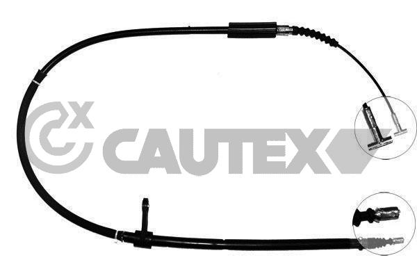 Тросик cтояночный тормоз CAUTEX 218010