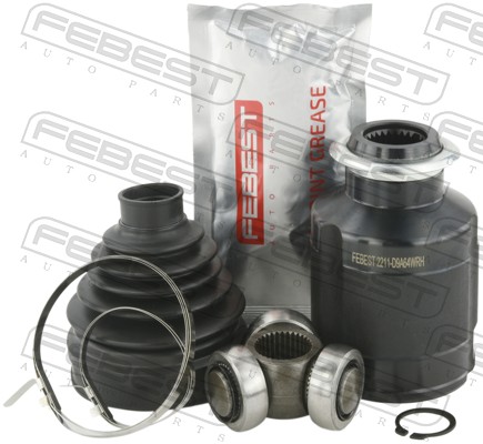 Шарнирный комплект приводной вал FEBEST 2211-D9A64WRH