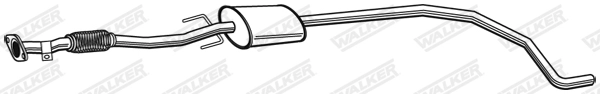 Предглушитель выхлопных газов WALKER PRODUCTS 23668