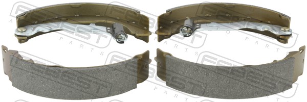 Комплект тормозных колодок FEBEST 2402-DUSTR