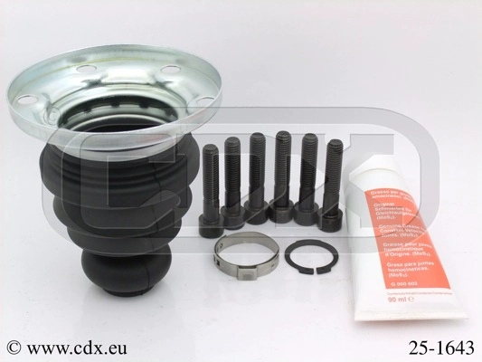 Комплект пыльника приводной вал CDX 25-1643
