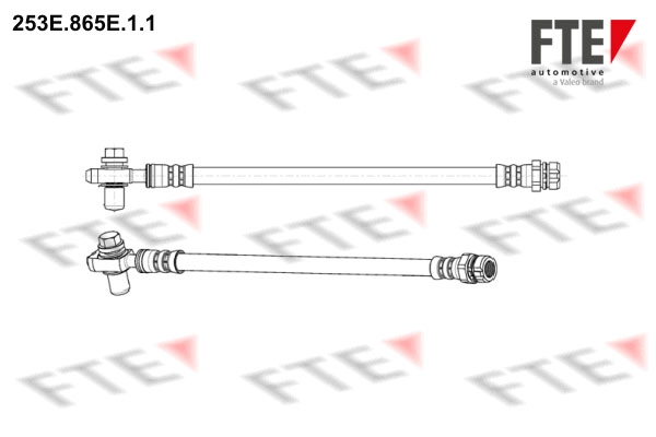 Тормозной шланг FTE 253E.865E.1.1