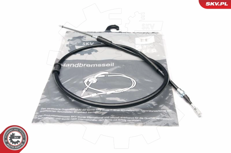 Тросик cтояночный тормоз SKV 25SKV706