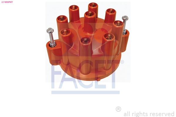 Крышка распределителя зажигания made in italy - oe equivalent FACET 2.7490PHT