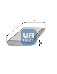 Воздушный фильтр UFI 30.906.00