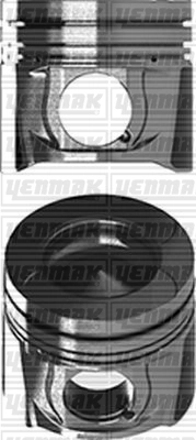 Поршень YENMAK 31-04187-000