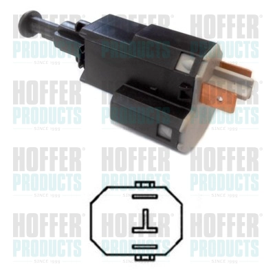 Выключатель фонаря сигнала торможения HOFFER 3500038