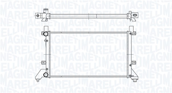 Радиатор охлаждение двигателя MAGNETI MARELLI 350213189400