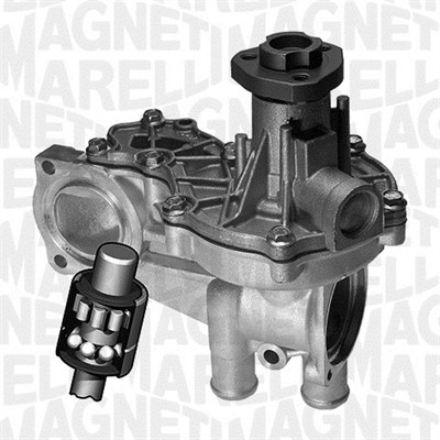 Водяной насос охлаждение двигателя MAGNETI MARELLI 350982080000