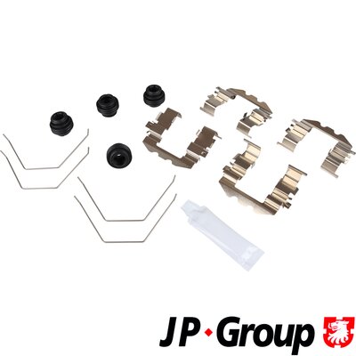 Комплектующие колодки дискового тормоза jp group