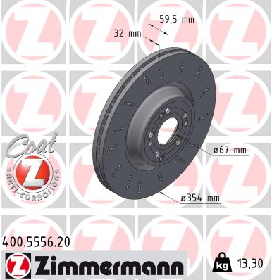 Тормозной диск coat z