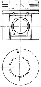 Поршень KOLBENSCHMIDT 40234600