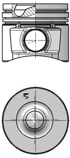 Поршень KOLBENSCHMIDT 40372610