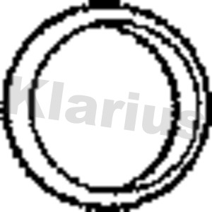 Прокладка труба выхлопного газа KLARIUS 410081