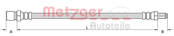 Тормозной шланг METZGER 4111380