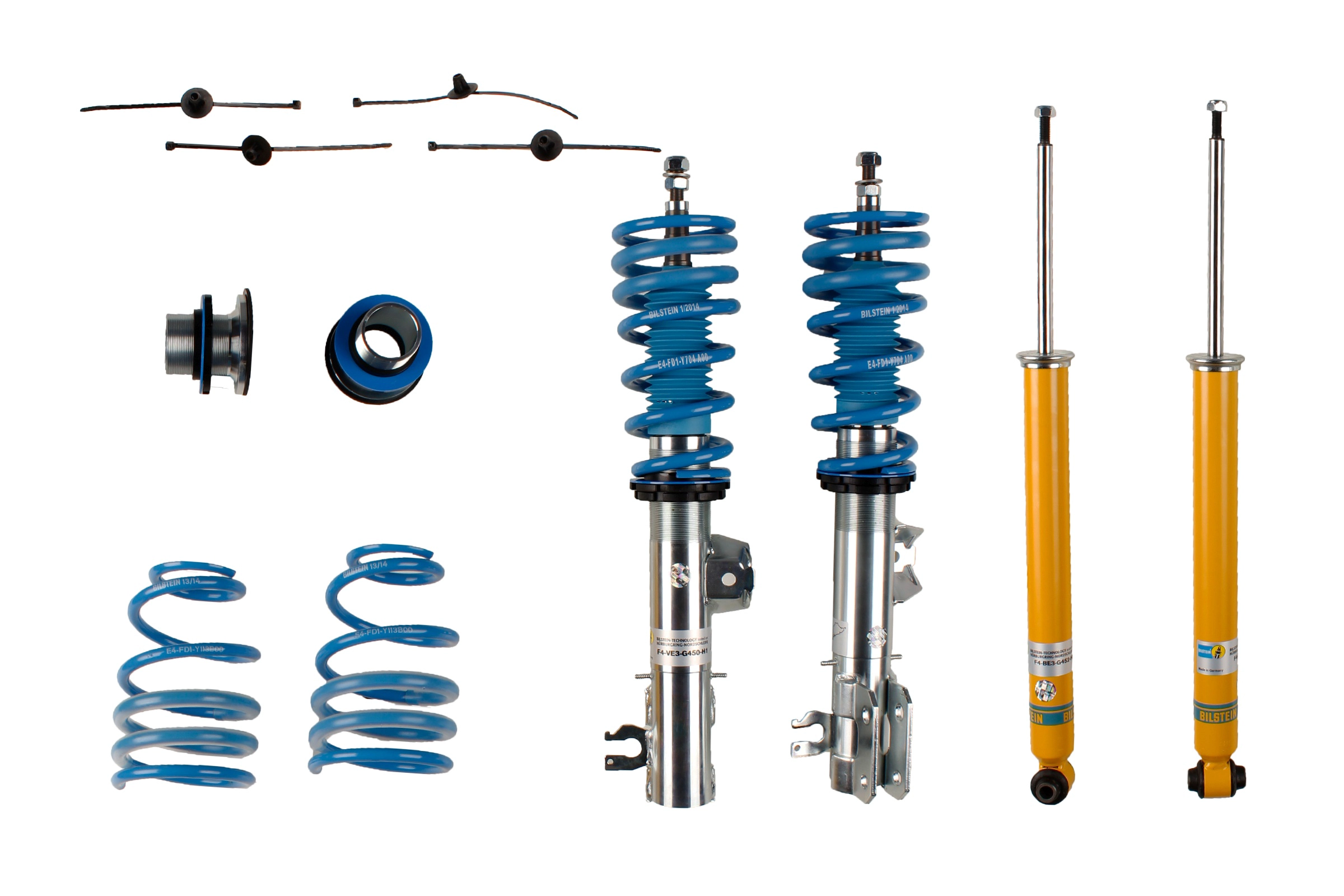 Комплект ходовой части пружины / амортизаторы bilstein - b14 pss BILSTEIN 47-164499