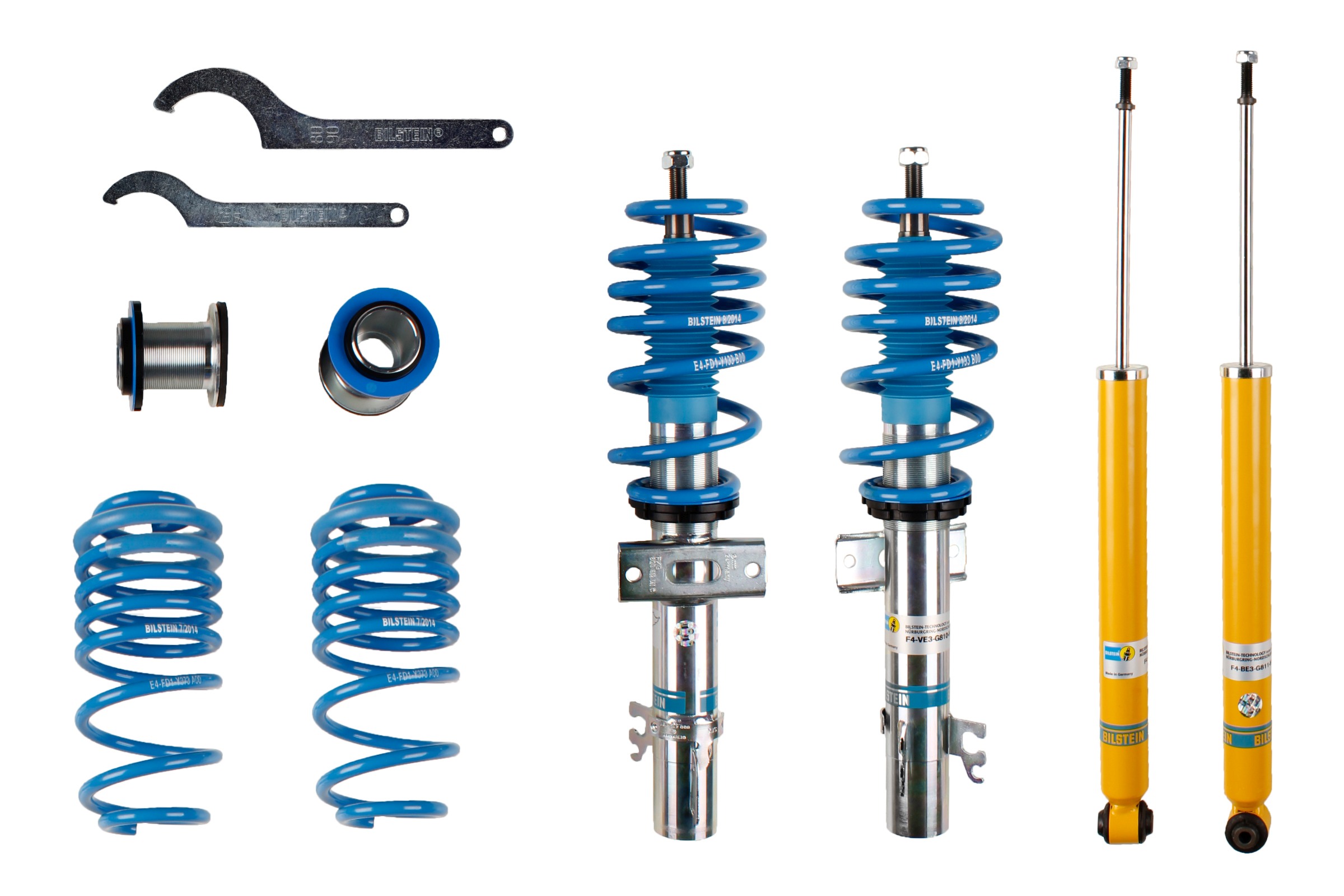 Комплект ходовой части пружины / амортизаторы bilstein - b14 pss BILSTEIN 47-168091