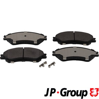 Комплект тормозных колодок дисковый тормоз jp group JP GROUP 4763604510