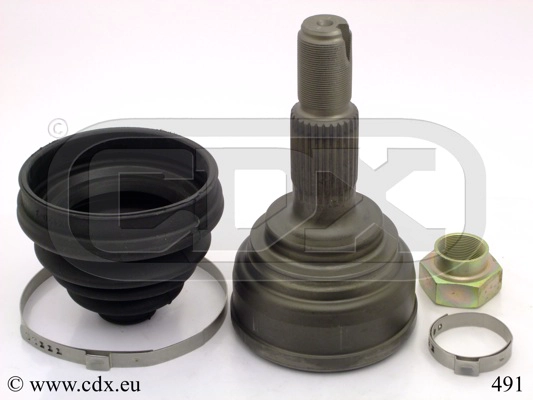 Шарнирный комплект приводной вал CDX 491