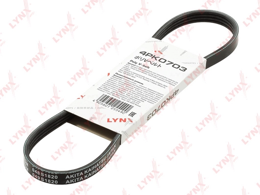 Поликлиновой ремень LYNXAUTO 4PK0703